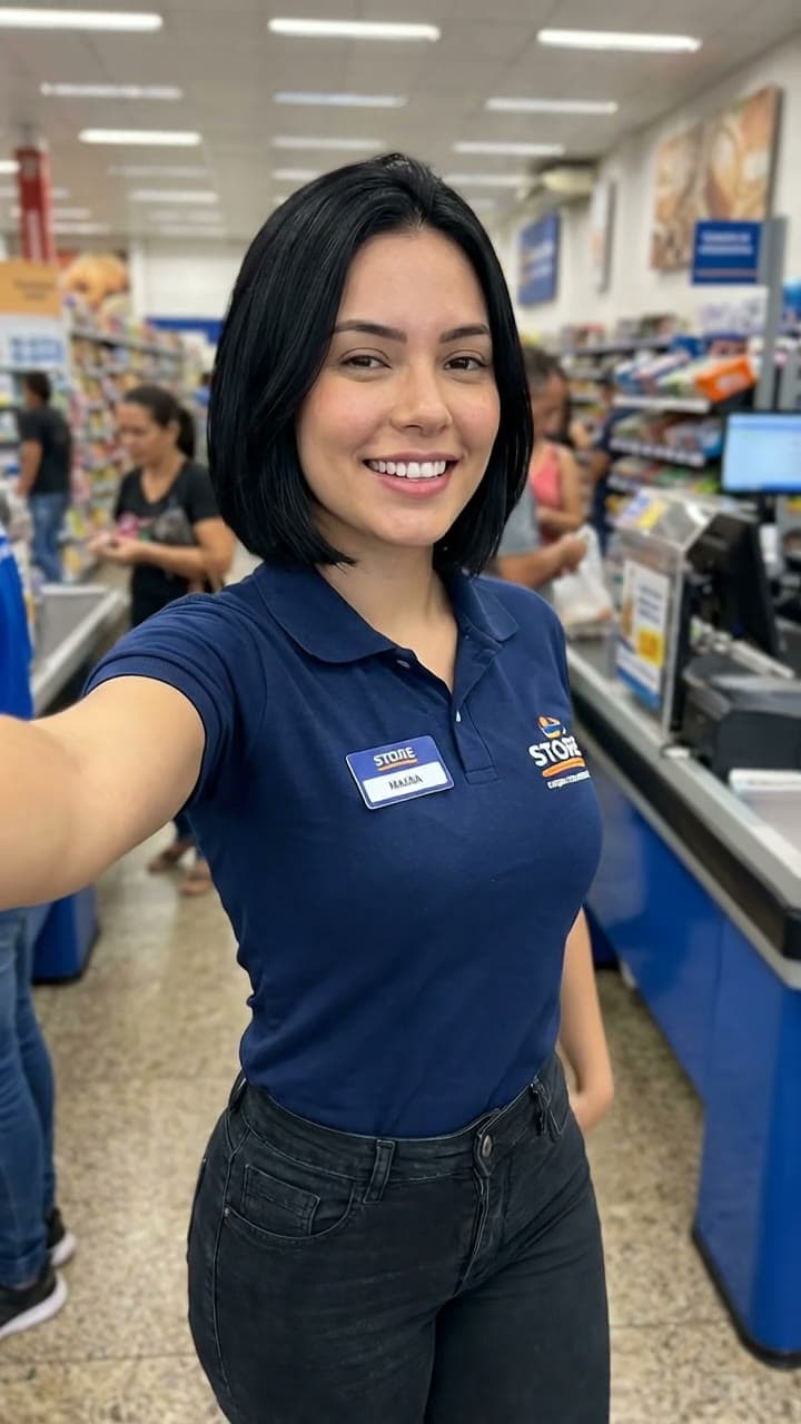 Atendente de supermercado
